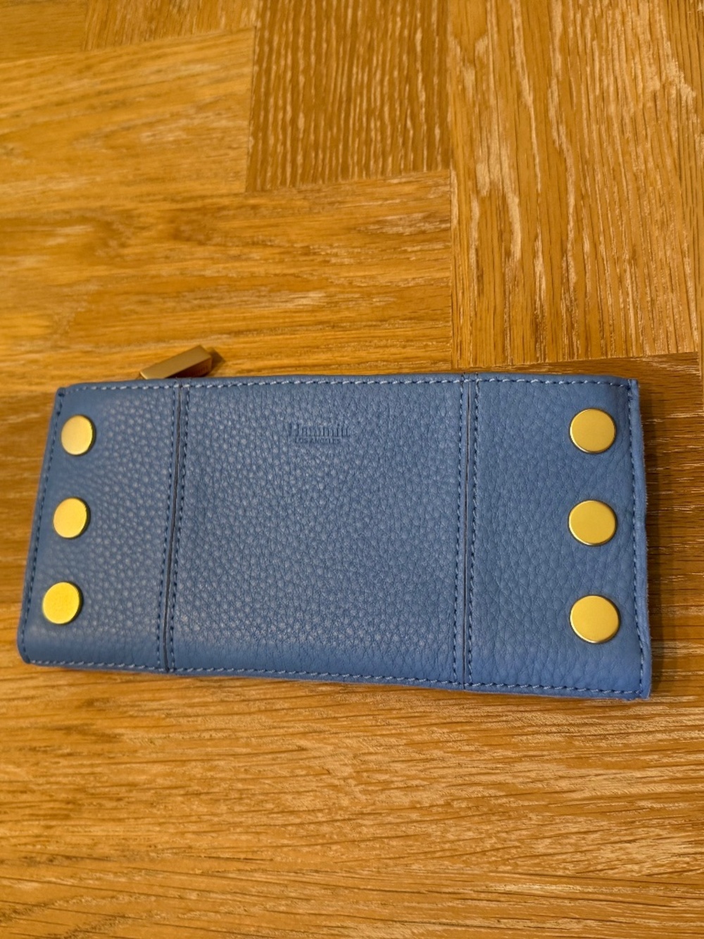 Hammitt 110 North Leather Wallet with Gold Accents -- New